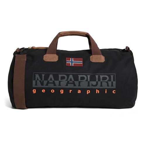 NAPAPIJRI Weekendtaske 'Bering 3'  brun / grå / orange / sort
