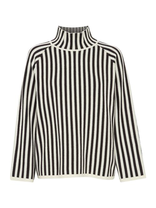 b.young Pullover 'Otari'  sort / offwhite