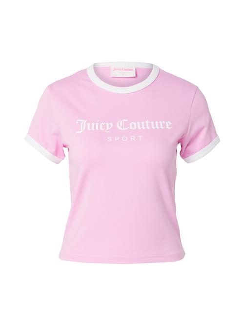 Juicy Couture Shirts 'Ringer'  lys pink / offwhite
