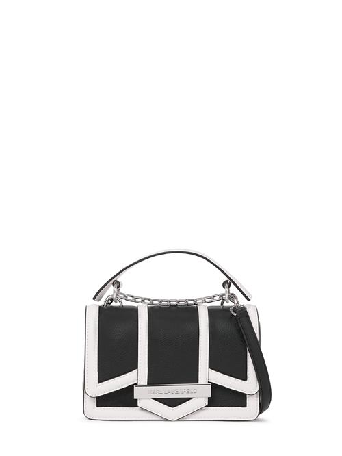 Karl Lagerfeld Håndtaske 'Nova'  creme / sort