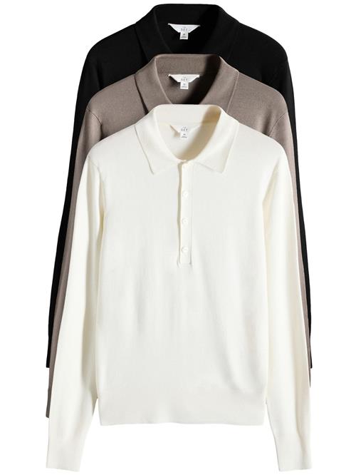 The Set Pullover  creme / brokade / sort