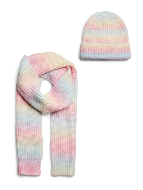 PIECES Hue  lyseblå / gul / lyserød / lys pink
