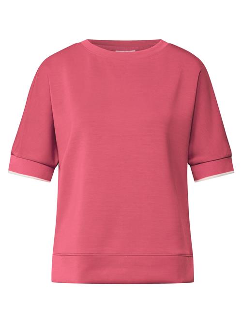 STREET ONE Shirts  hindbær / hvid