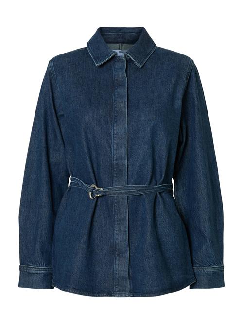 SELECTED Bluse 'SLFSELMA-NOA'  blue denim