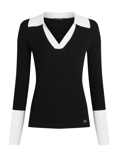 Karl Lagerfeld Pullover  sort / hvid