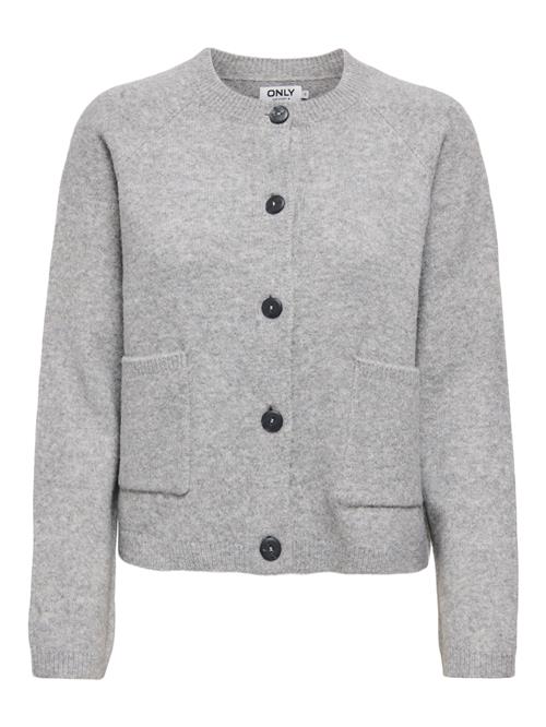 ONLY Cardigan 'ONLPIEMONTE'  lysegrå
