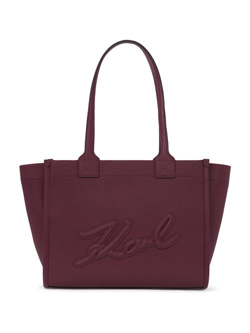Karl Lagerfeld Skuldertaske 'SKUARE'  bordeaux