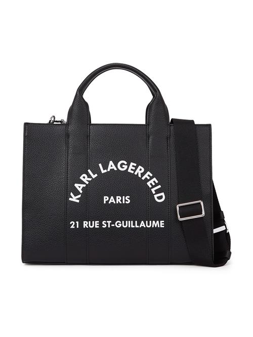 Karl Lagerfeld Håndtaske  sort / hvid