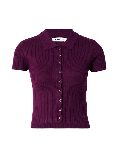 Tally Weijl Cardigan  mørkelilla