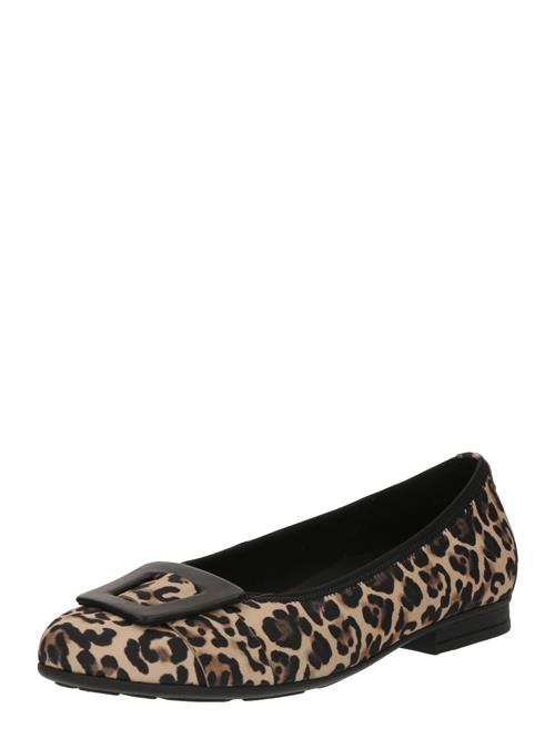 GABOR Ballerinasko  beige / brun / sort