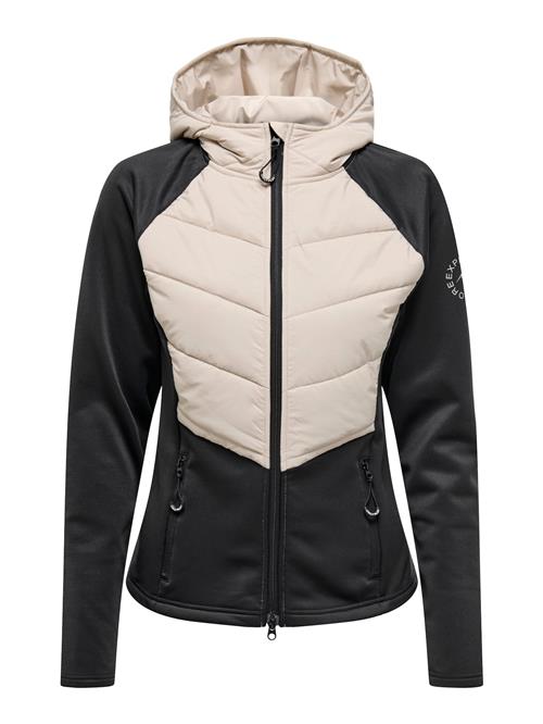 ONLY PLAY Sportsjakke 'ONPSettina'  creme / sort