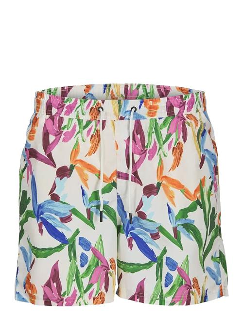 Jack & Jones Jpstfiji Jjswim Aop Originals Ly Jack & J S Cream