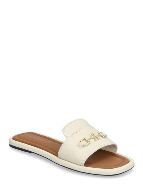 Leather Horsebit Mule Tommy Hilfiger Beige