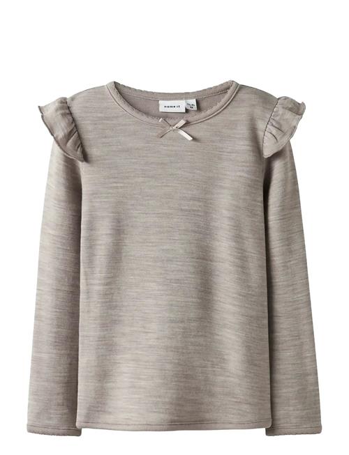 Nmfwyla Wo/Vi Ls Top Name It Brown