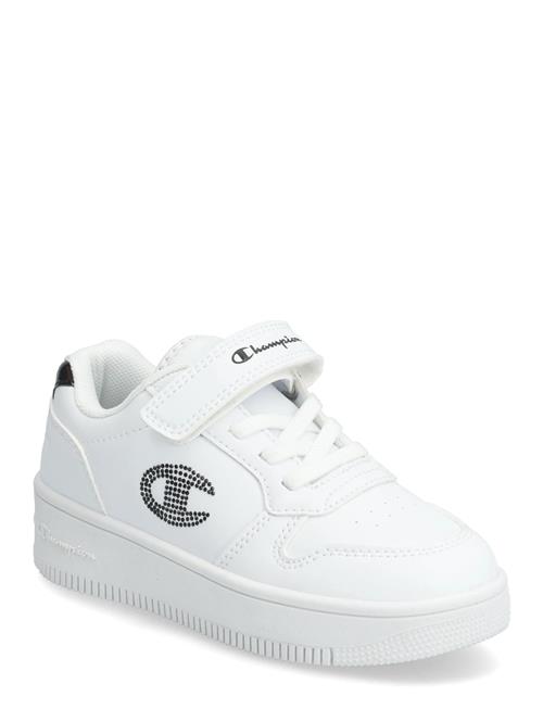 Rd18 Platform Glitter G Ps Low Cut Shoe Champion White