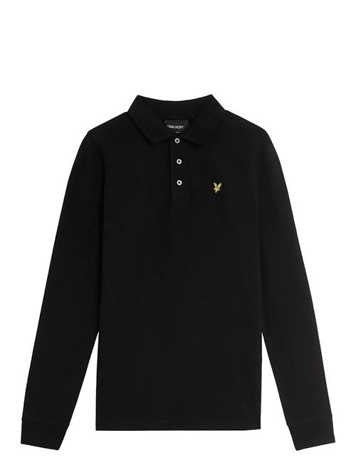 Ls Plain Polo Shirt Lyle & Scott Black