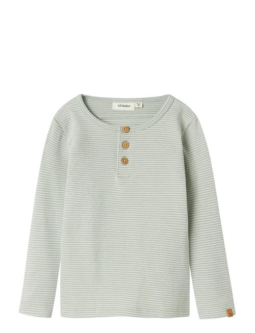Nmmohio Ls Slim Top Lil Lil'Atelier Green