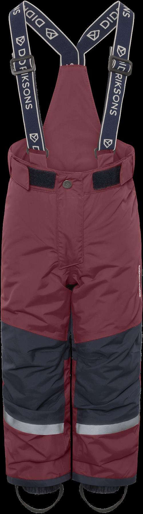 Didriksons Idre Kids 6 Bukser Anemon Red  Anemon Red-140 cm  Rød  140 cm  Unisex