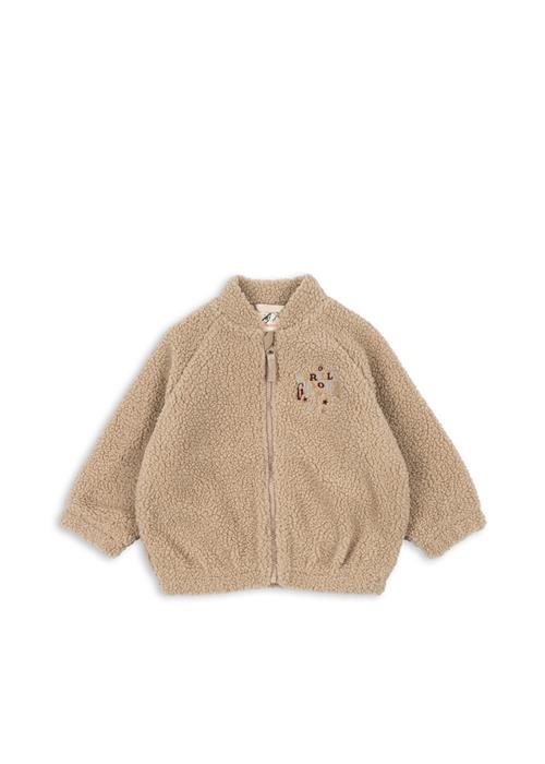 Konges Sløjd Jazz Teddy Bomber Jacket Grs Oxford Tan Jazz Teddy Bomber Jacket Grs Oxford Tan 7-8Y  Brun  7-8 år  mand