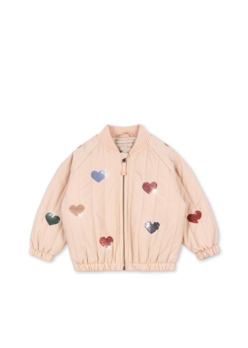 Konges Sløjd Juno Sequin Bomber Jacket Cameo Rose Juno Sequin Bomber Jacket Cameo Rose 3Y  Lyserød  3 år  kvinde
