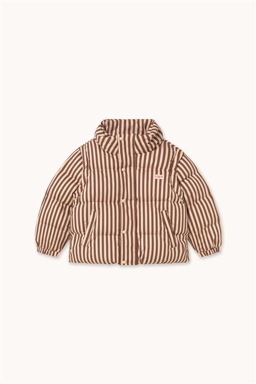 Tinycottons Kort Vatteret Jakke Vanilla  Vanilla-8 Y  Beige  8 år  Unisex