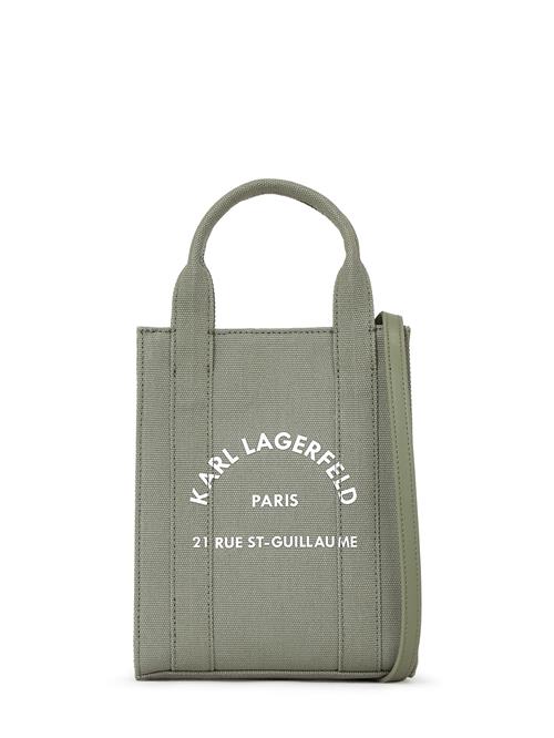 Se Karl Lagerfeld Shopper  mørkegrøn / offwhite ved About You