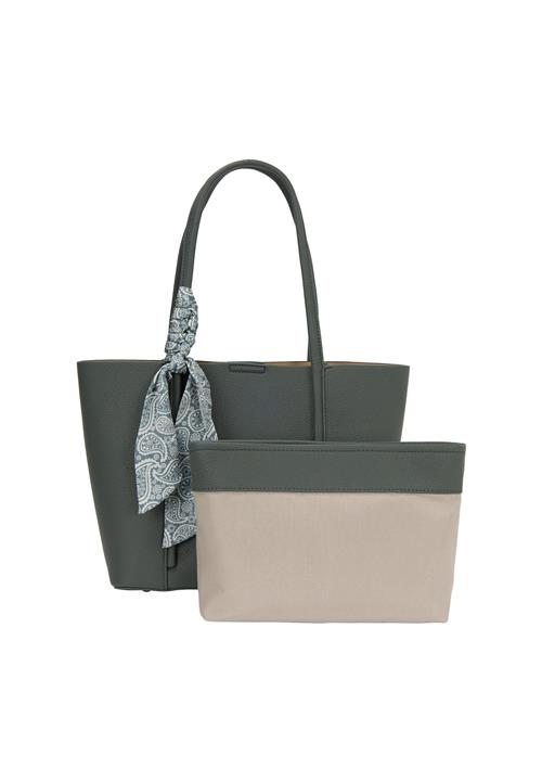 FELIPA Shopper '2-IN-1'  beige / pastelblå / grå