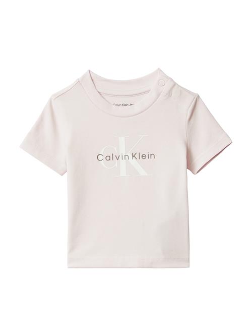 Calvin Klein Jeans Shirts  mudderfarvet / pastelpink / hvid