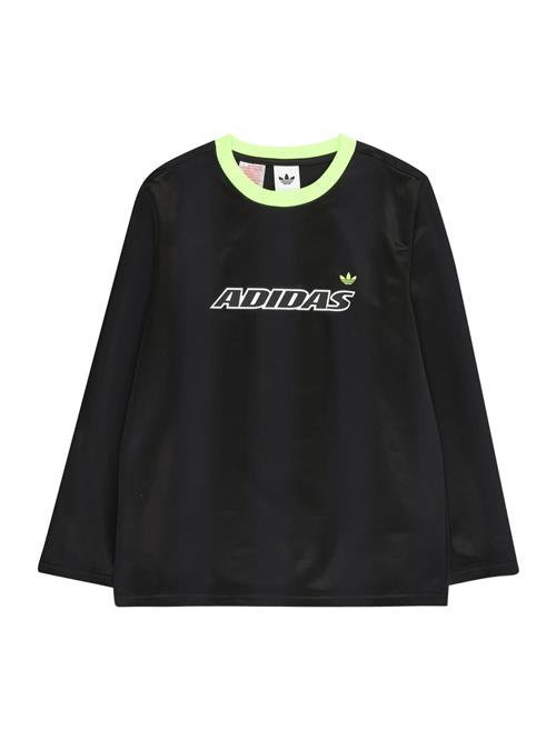 ADIDAS ORIGINALS Shirts  græsgrøn / sort / hvid