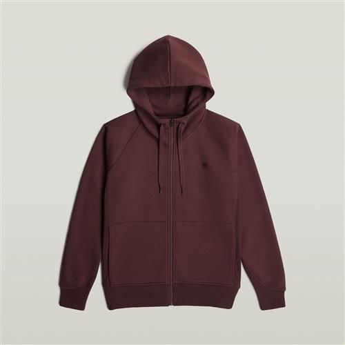 G-STAR Sweatjakke 'Premium Core 2.1'  kastaniebrun