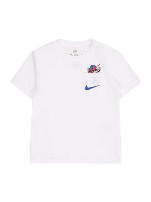 Nike Sportswear Shirts 'PEACE'  blå / rød / sort / hvid