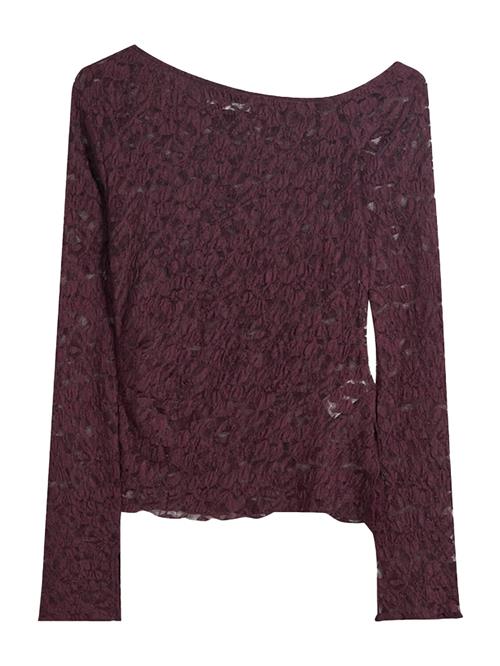 Bershka Shirts  vinrød