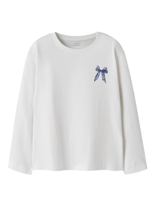 Se NAME IT Bluse Veen Bright White Lace Bow hos SmartKidz