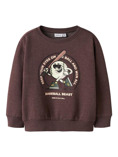 NAME IT Sweatshirt Olaf Shaved Chocolate