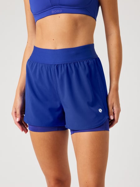 Björn Borg Ace 2 In 1 Shorts Blå, XS