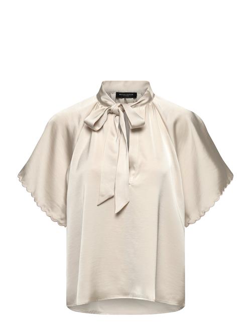Se Beckiabbwendi Blouse Bruuns Bazaar Beige ved Booztlet