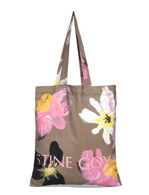 Se 2285 Tote Bags, Cotton Tote STINE GOYA Beige ved Booztlet