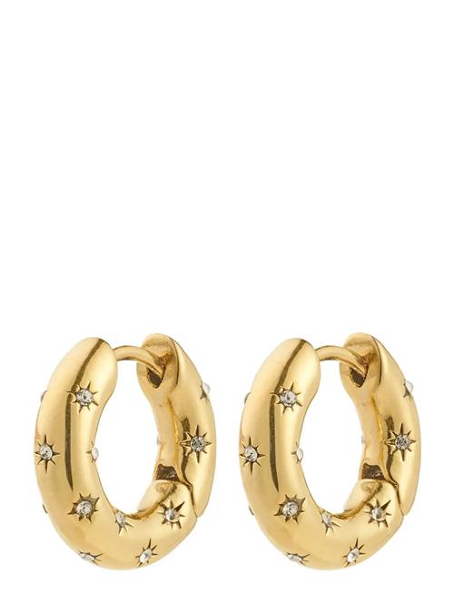 Nevaeh Hoops Gold-Plated Pilgrim Gold