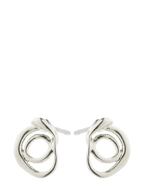 Diego Earrings Silver-Plated Pilgrim Silver