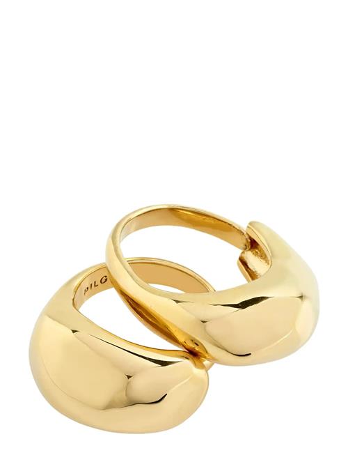 Harrison Rings, 2-In-1 Set, Gold-Plated Pilgrim Gold