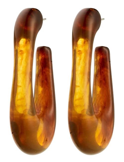 Elijah Earrings Brown Pilgrim Brown