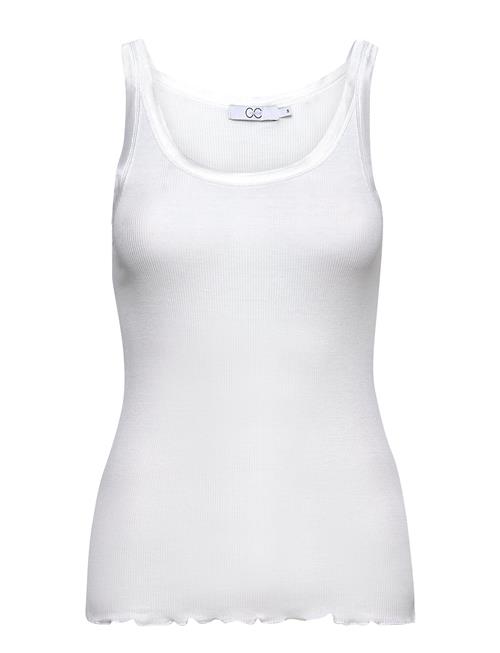 Cc Heart Poppy Silk Camisole Coster Copenhagen White