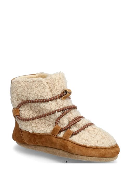 Hiking Teddy Boots Melton Cream