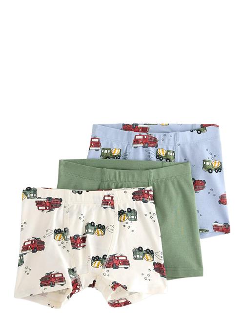 Boxer 3 Pack Aop Fire Engine H Lindex Patterned