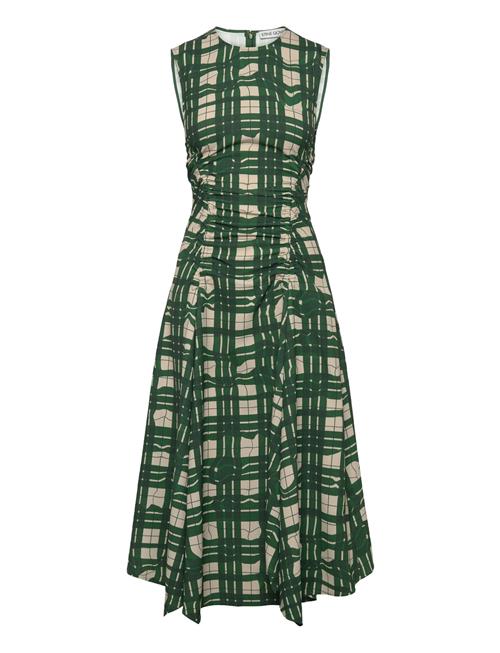 Se 2429 Checkered Cady, Sleeveless Gat STINE GOYA Green ved Booztlet