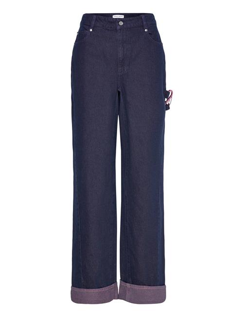 2406 Two-T Denim, Twist Knee Sea STINE GOYA Navy