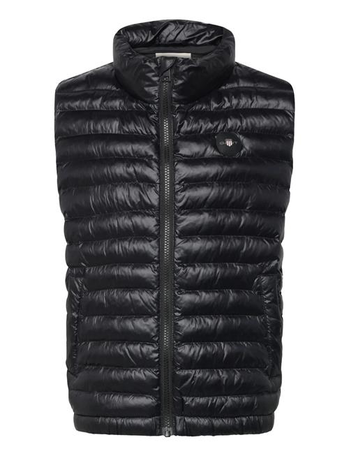 Shiny Light Padded Vest GANT Black