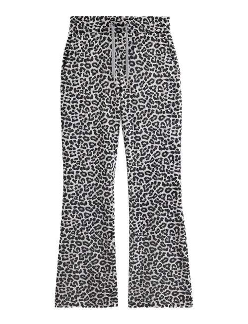 Utsvängda Byxor I Velour Lindex Patterned