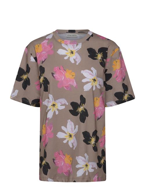 2243 Light Jersey, Short Sleeve T-S STINE GOYA Patterned