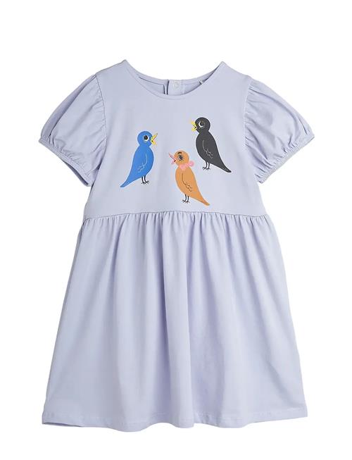 Birds Sp Ss Dress Mini Rodini Purple
